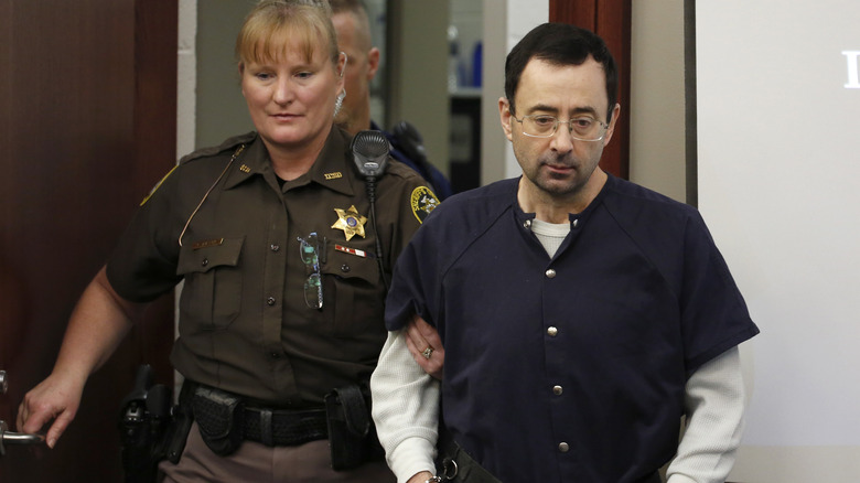 Larry Nassar court entrance