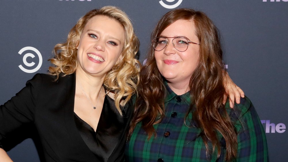 Aidy Bryant and Kate McKinnon at The Other Two premier in 2019