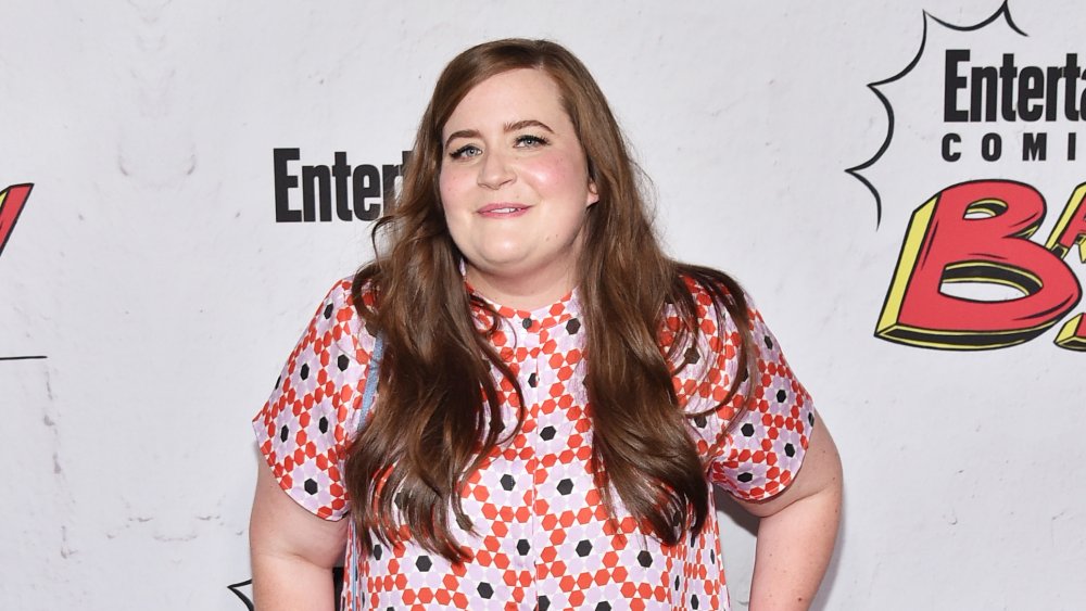 Aidy Bryant at a Comic Con party in 2017