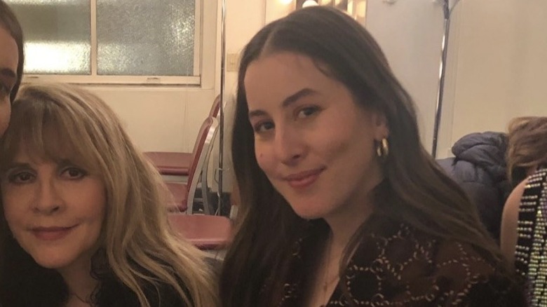 Alana Haim with Stevie Nicks