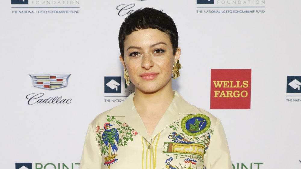 Alia Shawkat at a celebrity LGBTQ+ event in 2019