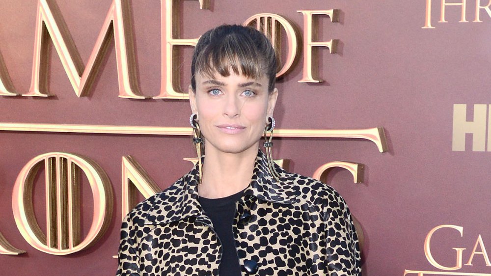 Amanda Peet at the season 5 premier of Game of Thrones in 2015