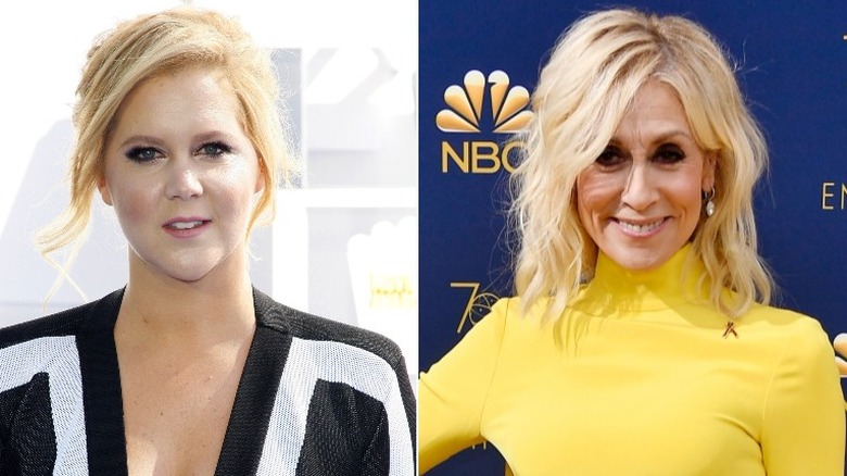 Amy Schumer, Judith Light smiling