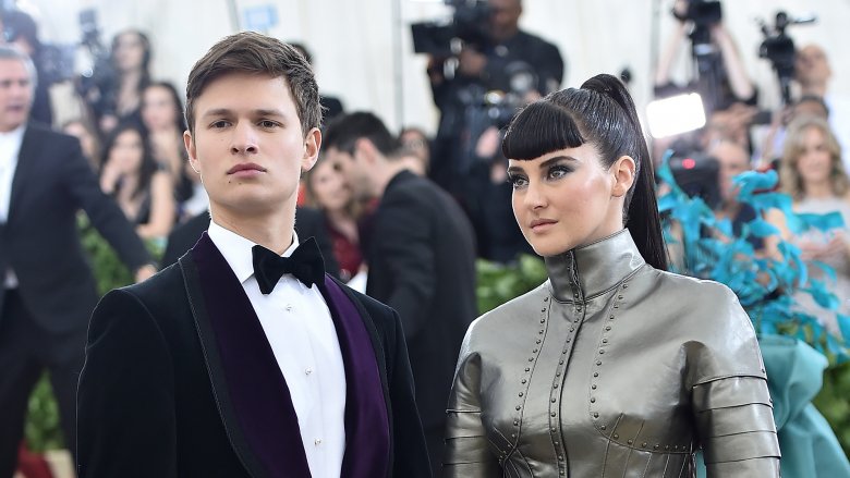 Shailene Woodley and Ansel Elgort in 2018