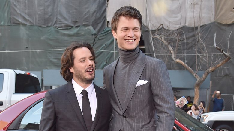 Ansel Elgort and Edgar Wright