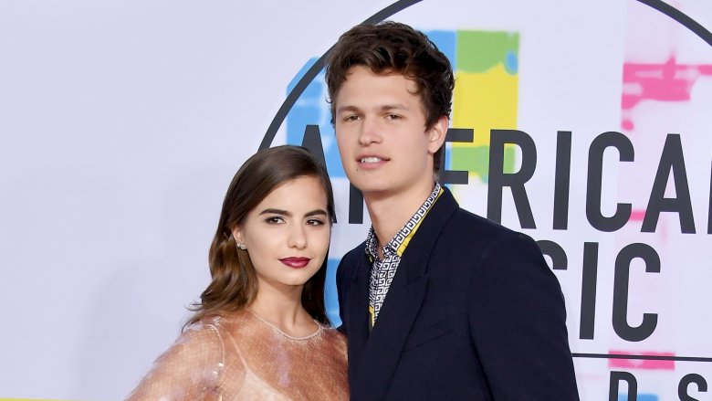 Ansel Elgort and Violetta Komyshan