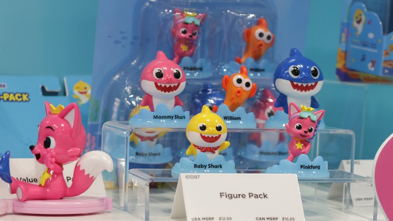 Baby Shark character toys