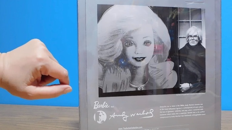 Andy Warhol with Barbie