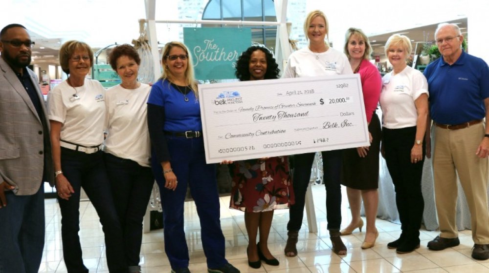 Belk charity donation