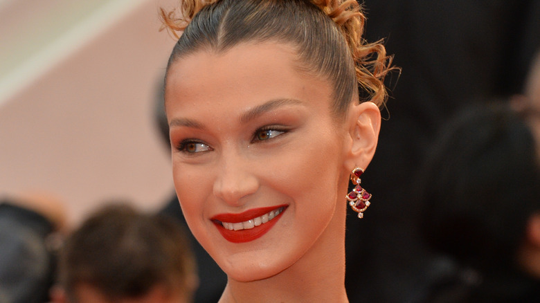 Bella Hadid at an event