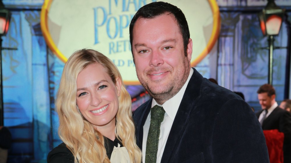 Beth Behrs and husband Michael Gladis