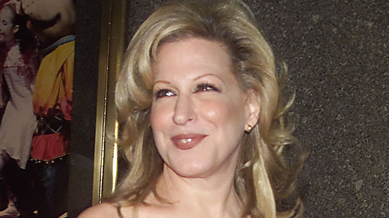 Bette Midler long hair