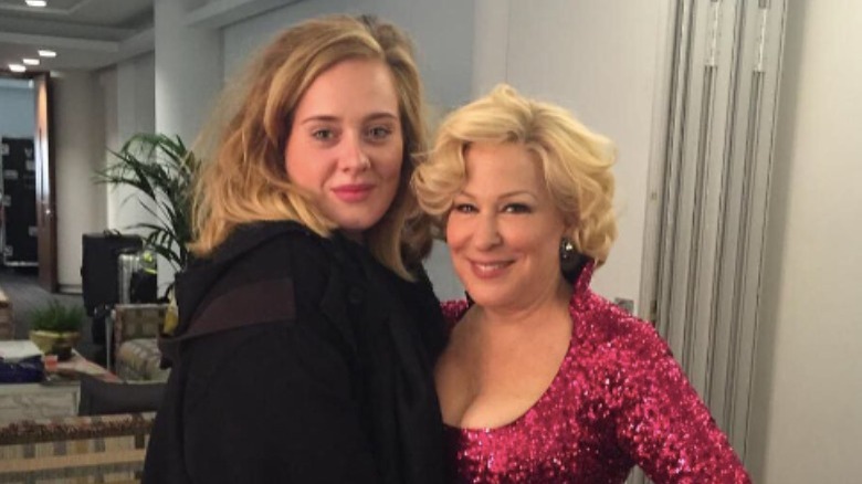 Bette Midler with Adele