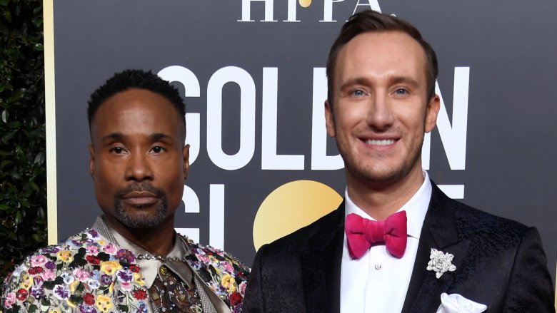 Billy Porter and Adam Smith at the 2019 Golden Globe Awards