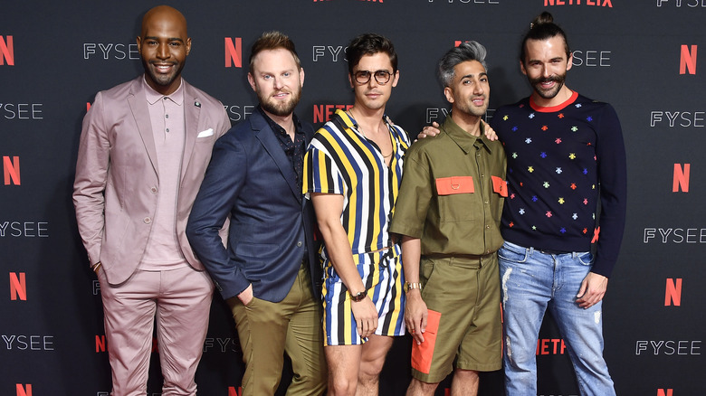 Queer Eye's Fab Five including Bobby Berk