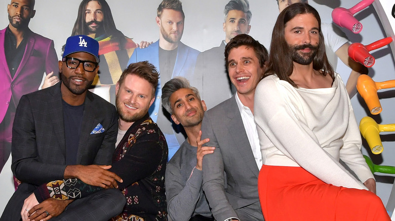 Queer Eye's Fab Five including Bobby Berk