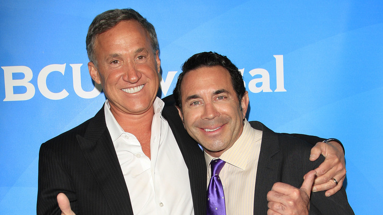 Terry Dubrow and Paul Nassif in NBCUniversal press event