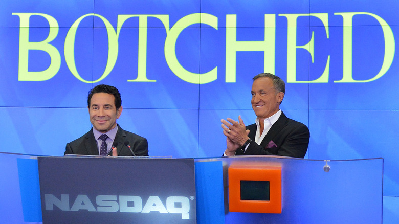 Paul Nassif and Terry Dubrow at NASDAQ