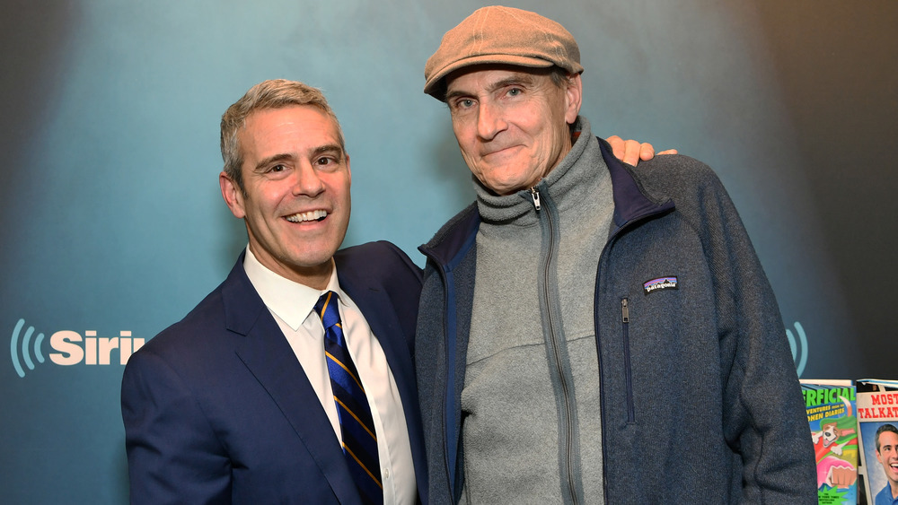Andy Cohen and James Taylor
