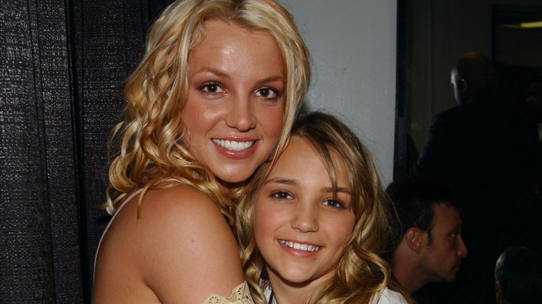 Britney and Jamie Lynn Spears in 2003