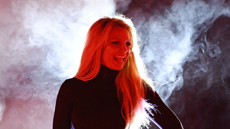 Britney Spears in Las Vegas in 2018