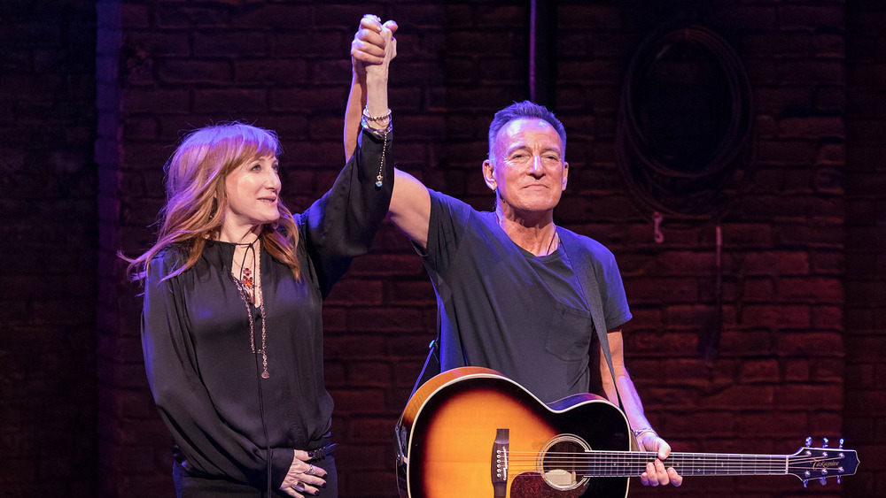 Patti Scialfa and Bruce Springsteen on Broadway