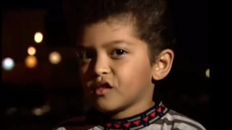 young Bruno Mars