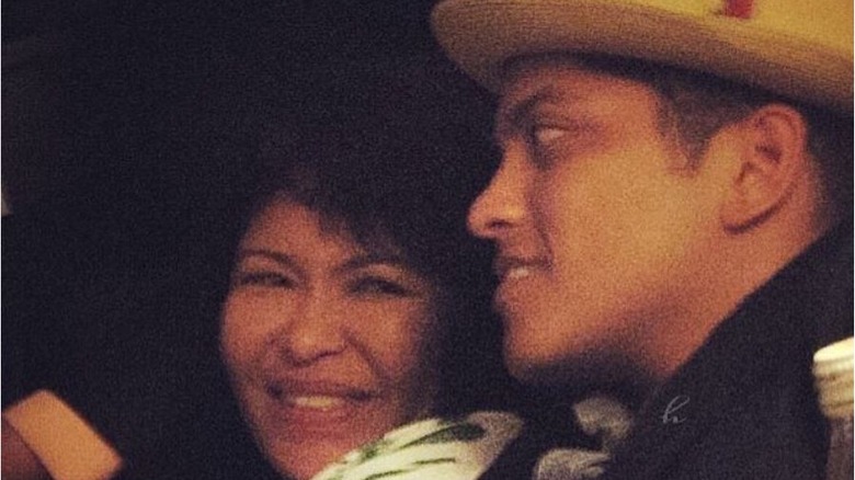 Bruno Mars and family