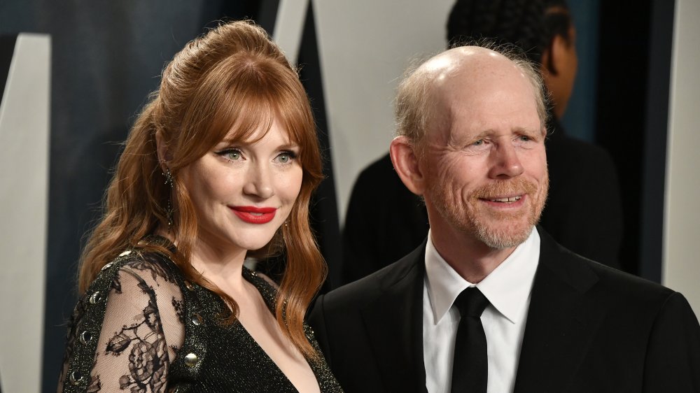 Bryce Dallas Howard and Ron Howard