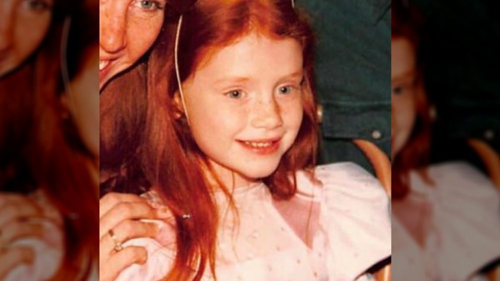 Young Bryce Dallas Howard on Halloween