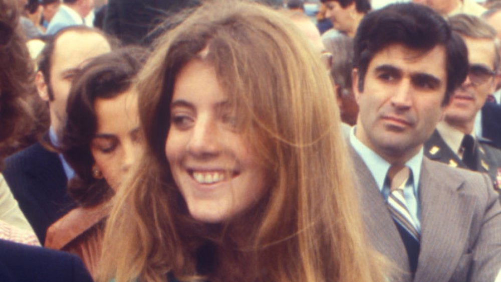 Caroline Kennedy as a young woman, smiling