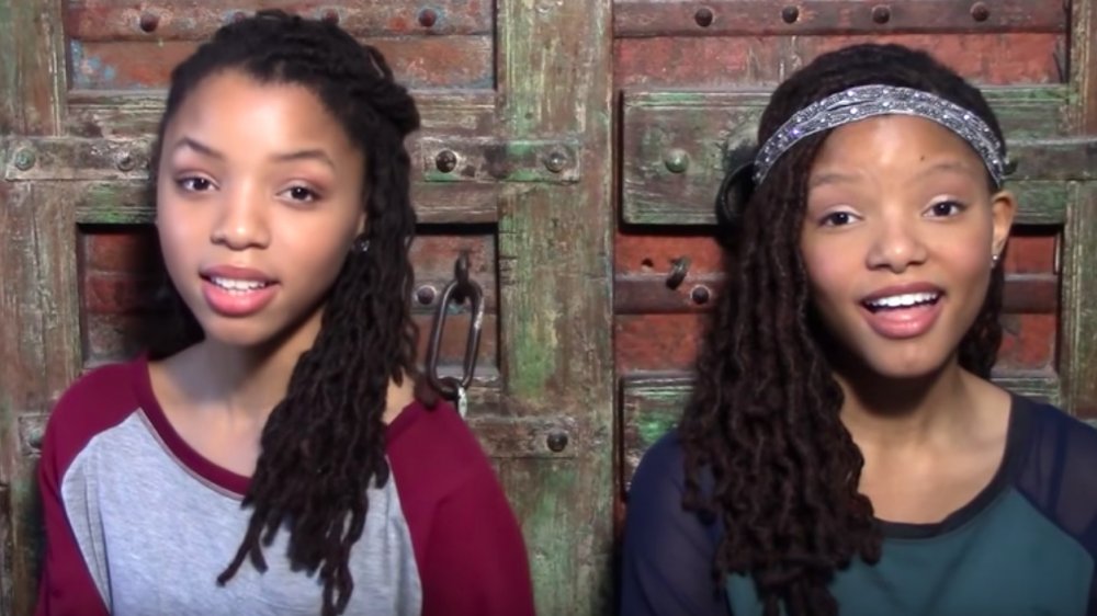 Chloe x Halle singing "Pretty Hurts"