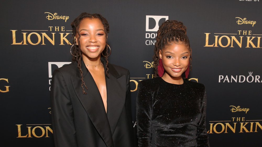 Chloe x Halle at the Lion King premiere