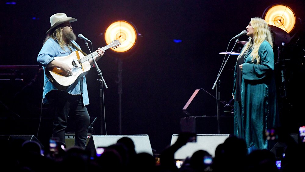 Chris Stapleton and his wife, Morgane Stapleton