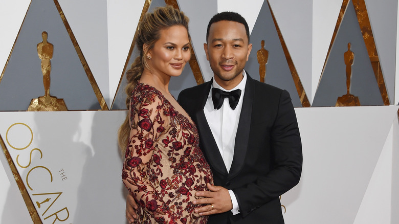 Chrissy Teigen and John Legend