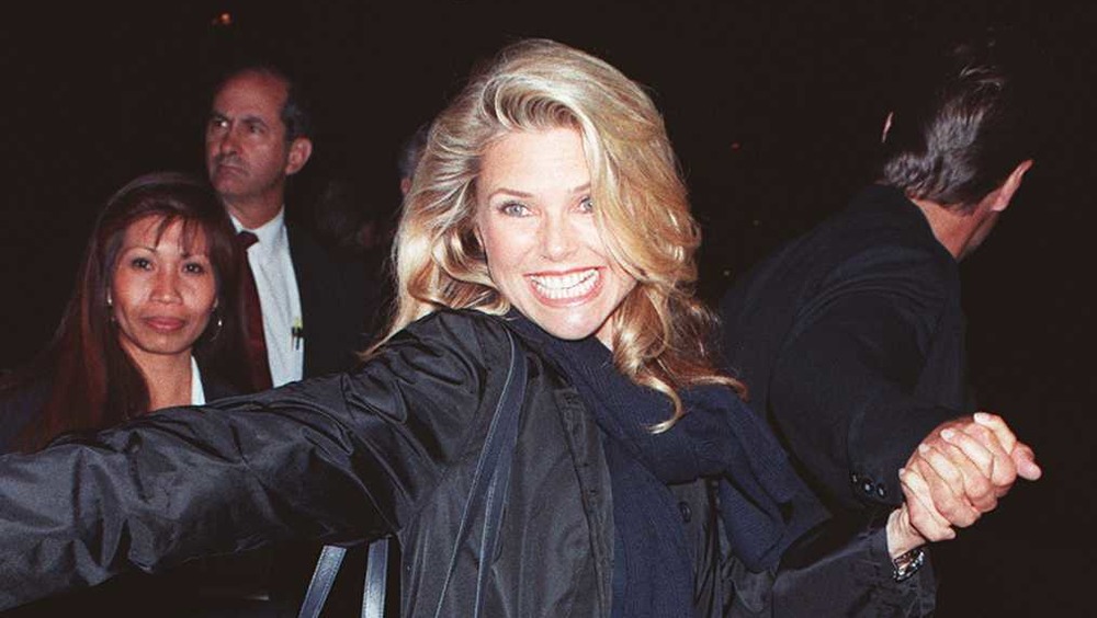 Christie Brinkley smiling