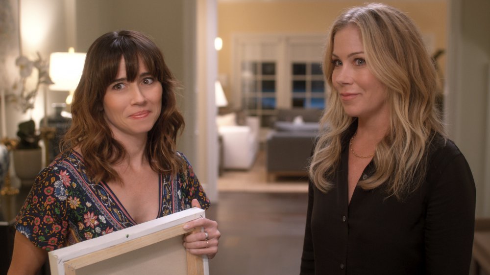 Linda Cardellini and Christina Applegate on Dead to Me