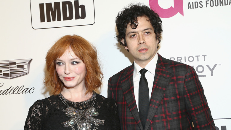 Christina Hendricks and Geoffrey Arend