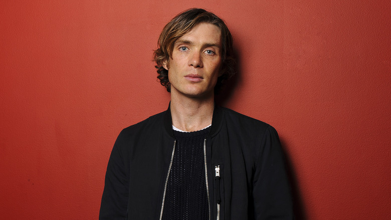 Cillian Murphy wearing black 