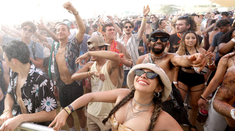 Coachella crowd