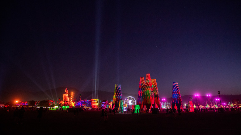 Coachella festival grounds