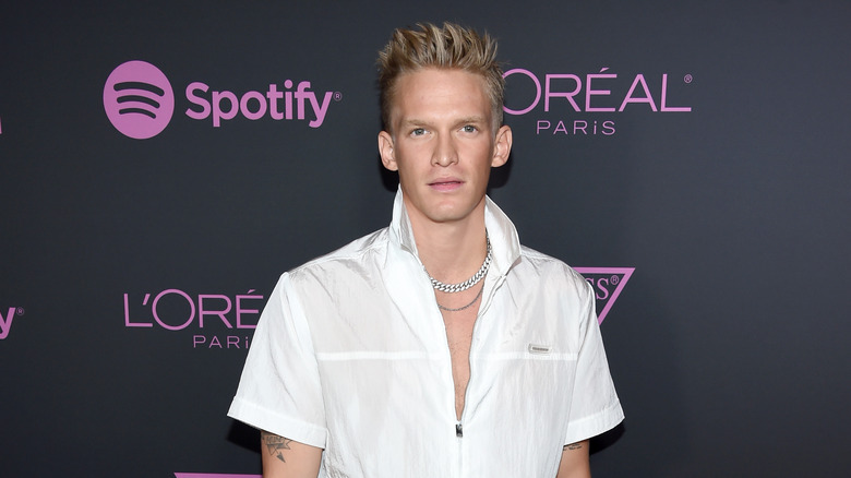 Cody Simpson at an Elle event in 2019