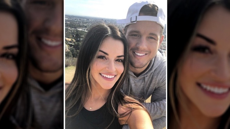 Colton Underwood and Tia Booth