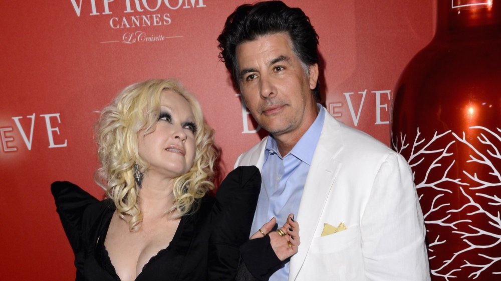 Cyndi Lauper and David Thornton