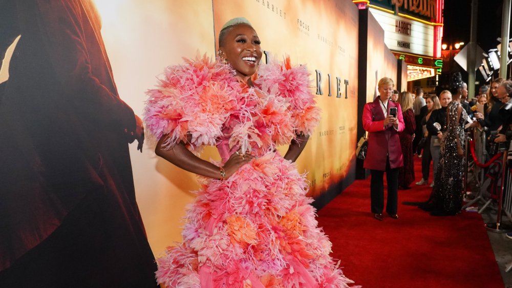 Cynthia Erivo at Harriet premiere