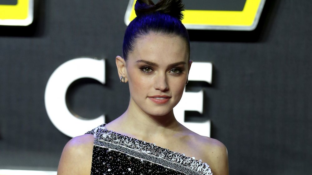 Daisy Ridley at the Force Awakens premiere