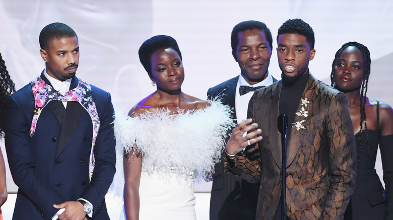 The cast of Black Panther