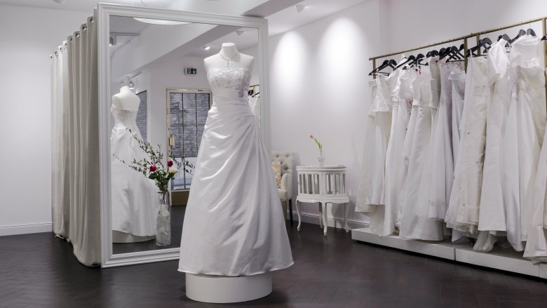 Wedding dress store