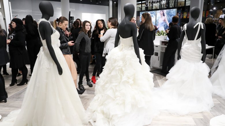 David's Bridal Vera Wang event