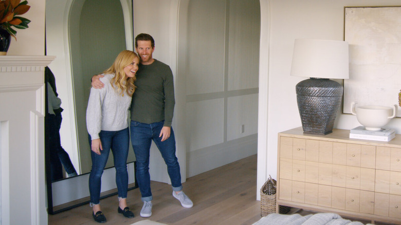 Shea and Syd McGee on Dream Home Makeover, standing close